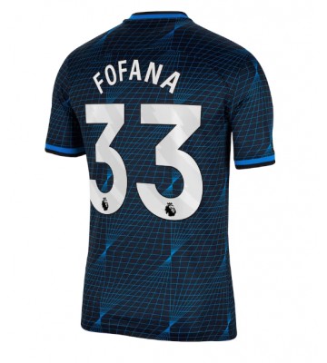 Chelsea Wesley Fofana #33 Replica Away Stadium Shirt 2023-24 Short Sleeve